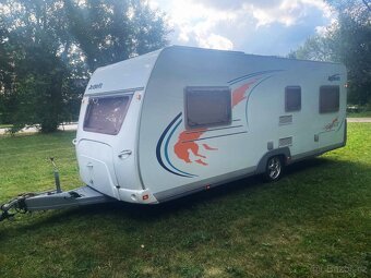 DETHLEFFS 540, předstan, solár, palandy, 100km/h - 4