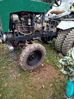 Malotraktor domácí výroby - 4