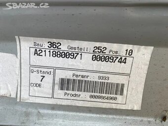 MERCEDES BENZ TŘÍDY E,W211 - NOVÝ ZADNÍ NÁRAZNÍK - 4