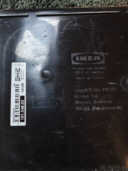 Černý odpadkový koš IKEA - 4