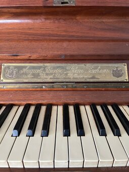 Historické piano August Förster - 4