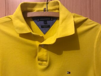 žluté tričko Tommy Hilfiger - 4