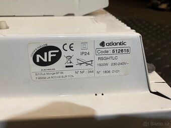 Sálavý konvektor Ecoflex Solius 15 - 4