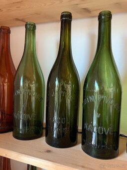 Do své sbírky koupím staré pivní láhve pivovar Kácov - 4