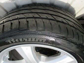 ALU kola 4x100 6,5x15 ET37 s pneu 205/55 R15 - 4