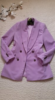 Shein fialkové sako - 4