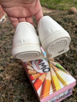 Bílé balerínky 34 Top Stav - 4