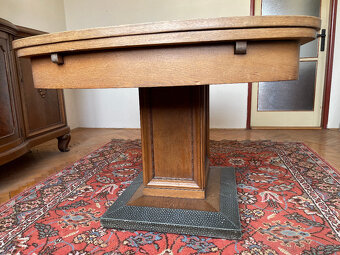 Starožitný stůl a židle - 4