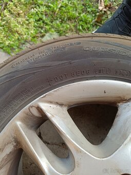 ALU kola 5x100 R14 pneu 185/65 R14 volkswagen polo - 4