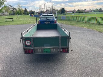 ✅Bržděný přívěs 2000 kg, 130x300, nová podlaha, nová stk - 4