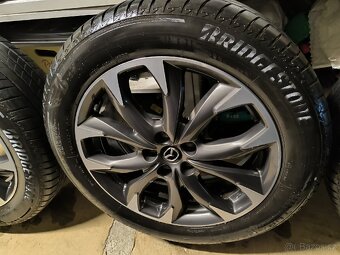 ALU kola Mazda CX5 5x114,3 R19 Originál, pneu letní 7mm - 4
