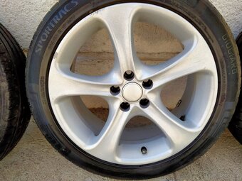 Alu kola Alessio, 7,5J x17, 5x100, Letní pneu 205/50 r17 89V - 4