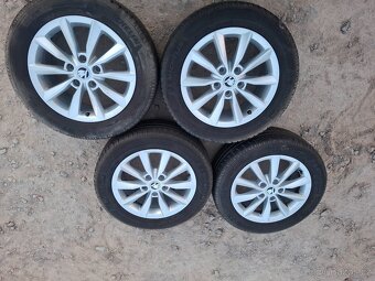 Alu kola 16" Škoda Minoris 5x112 pneu 205/55R16 - 4