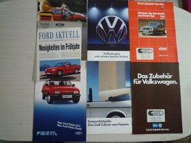 Prospekty vozů Audi, Vovo, Ford,, Škoda, Renault - 4