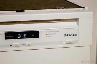 Miele bílá vestavná myčka G 4720 SC šíře 45 cm - 4