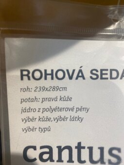 Celokozena rohova sedacka Nova - 4