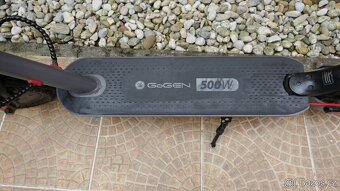 Elektrická koloběžka GoGEN VOYAGER 500W S 801B černá - 4
