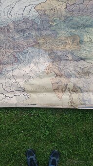 Mapa Alp z roku 1899 - 4