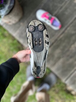 ✨ Dětské tretry na kolo Force MTB Crystal, růžové, vel. 35 ✨ - 4