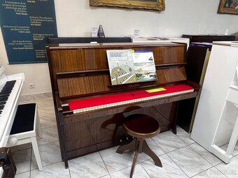 Pianino Petrof K114 se zárukou a doprava zdarma. - 4
