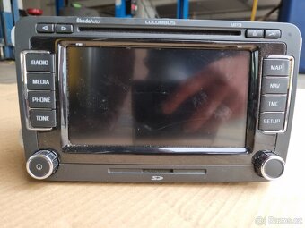 Autorádio Škoda Columbus RNS510 3T0035680C-navigace - 4