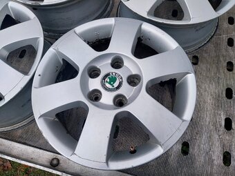 Alukola Škoda octavia 2 originální, 5x112 - 4