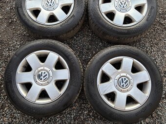 Original letní kola VW Mistral 5x100 7J ET46 215/45 R16 - 4