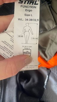 Stihl Protipořezové kalhoty a boty - 4