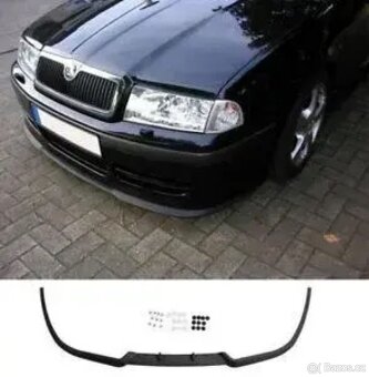 Lipo pod nárazník na Skoda Octavia 1 RS - Černý Lesk - 4