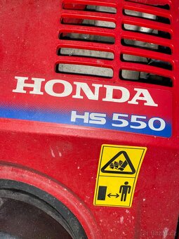 Sněhová fréza Honda - 4
