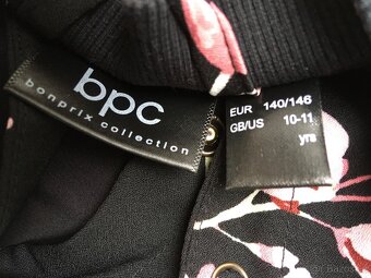 Tenká bunda bpc vel. 140/146 - 4