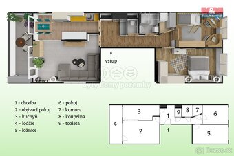 Prodej bytu 3+1, 74 m², Praha, ul. Španielova - 4