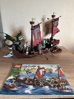 Lego Castle 7048 Troll Warship s navodom - 4