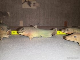 Miniatury 2-ryby, ryba, soška, kapr, štika, sumec - 4