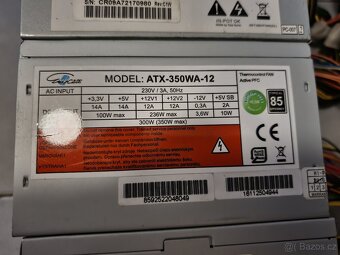 3x zdroj do pc 350w a 1x 405w. - 4