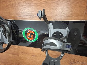 Snowboard +boty - 4