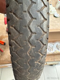 Kompletní kolo jawa čz 125/175 - použitelné - levně - 4