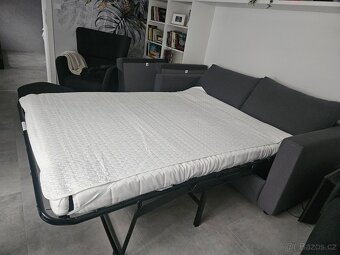 Rozkládací 2místná pohovka - 4