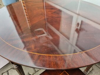 Konferenční stůl styl Chesterfield - 4