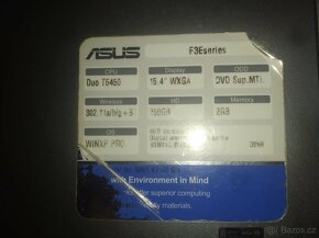 ASUS F3E notebook NAHRADNI DILY - 4