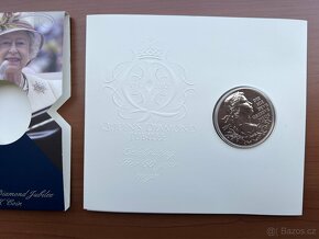 Pamětní mince - 60 let na trůnu Královna Alžběta II. - 4
