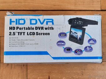 Nová autokamera HD DVR vč. baterie - 4