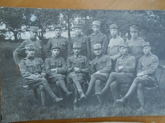 Starožitné válečné pohlednice 3ks - rok 1918 - zachoval - 4