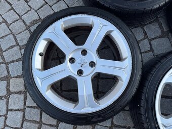 Alu r18 4x108 Peugeot letni pneu 225/40r18 - 4