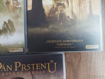 VHS kazety Pán Prstenů - 4