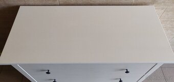 IKEA HEMNES Komoda se 3 zásuvkami, bílá - 4