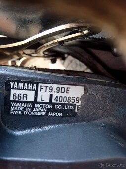 lodní motor Yamaha 9.9 startér,dob - 4