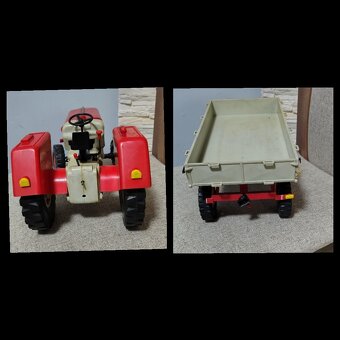 Retro traktor s návěsem - 4