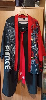 Tiger Kimono Black and Reď XL - 4
