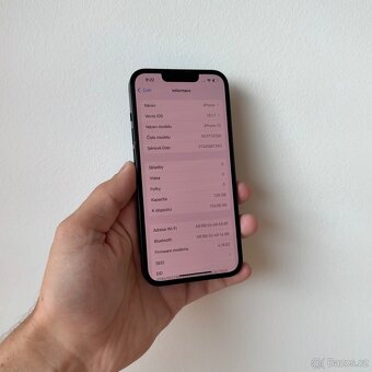 ZÁNOVNÍ APPLE IPHONE 13 128GB - ČERNÝ, BATERIE 100%,ZÁRUKA - 4